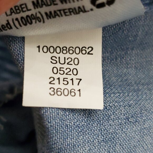 INC Flowy Tiered Chambray Maxi Skirt - Picture 13 of 13